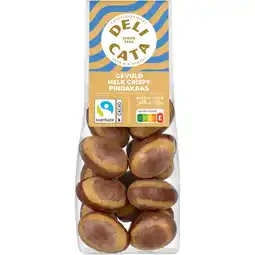 Albert Heijn Delicata Paaseitjes gevuld melk crispy pindakaas aanbieding