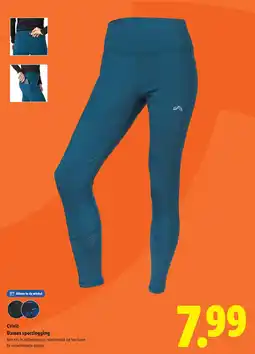 Lidl Crivit Dames Sportlegging aanbieding