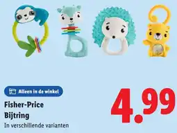 Lidl Fisher-Price Bijtring aanbieding