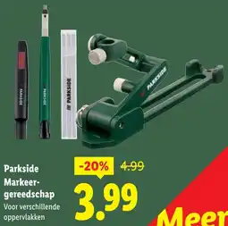 Lidl Parkside Markeergereedschap aanbieding
