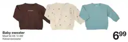 Zeeman Baby Sweater aanbieding