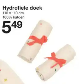 Zeeman Hydrofiele doek aanbieding