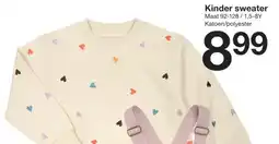 Zeeman Kinder sweater aanbieding