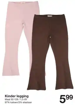Zeeman Kinder legging aanbieding