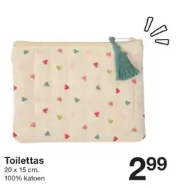 Zeeman Toilettas aanbieding