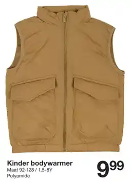 Zeeman Kinder Bodywarmer aanbieding