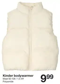 Zeeman Kinder Bodywarmer aanbieding