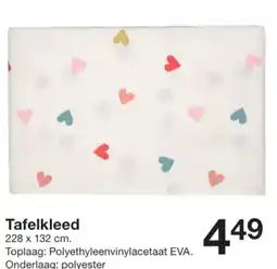 Zeeman Tafelkleed aanbieding