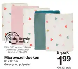 Zeeman Microvezel Doeken aanbieding