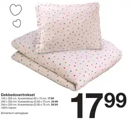 Zeeman Dekbedovertrekset aanbieding