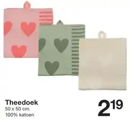 Zeeman Theedoek aanbieding