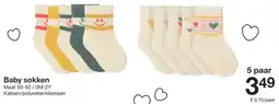 Zeeman Baby sokken aanbieding