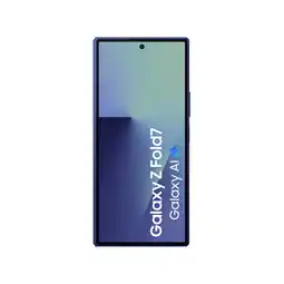 MediaMarkt SAMSUNG Galaxy Z Fold7 - 5G - 512 GB Blauw aanbieding