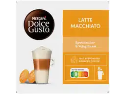 Hoogvliet Nescafé Dolce Gusto latte macchiato koffiecups aanbieding
