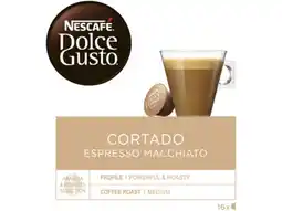 Hoogvliet Nescafé Dolce Gusto cortado koffiecapsules aanbieding