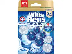 Hoogvliet Witte Reus Toiletblok blauw actief hygiene aanbieding