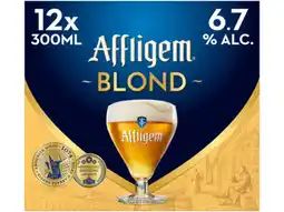 Hoogvliet Affligem Blond Bier Fles12-pack aanbieding