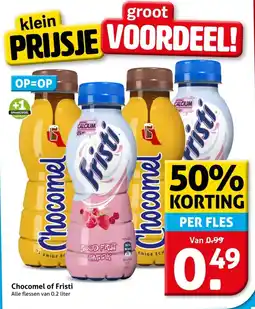 Hoogvliet Chocomel of Fristi aanbieding