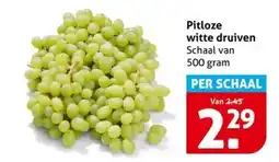 Hoogvliet Pitloze witte druiven aanbieding