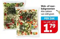 Hoogvliet Wok of roerbakgroenten aanbieding