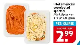 Hoogvliet Filet americain voordeel of speciaal aanbieding