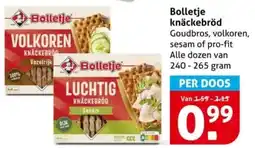 Hoogvliet Bolletje knäckebröd aanbieding