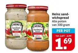 Hoogvliet Heinz sandwichspread aanbieding