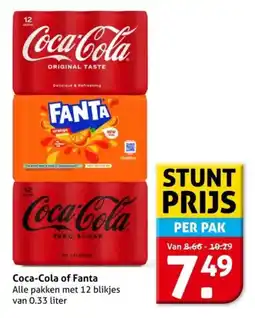 Hoogvliet Coca-Cola of Fanta aanbieding