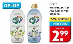 Hoogvliet Dreft wasverzachter aanbieding