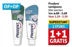 Hoogvliet Prodent tandpasta aanbieding