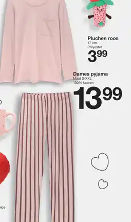 Zeeman Dames pyjama aanbieding