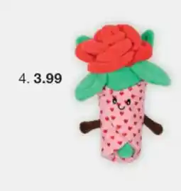 Zeeman Pluchen roos aanbieding