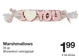 Zeeman Marshmallows aanbieding