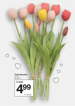 Zeeman Tulpenboeket aanbieding