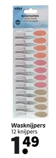 Wibra Wasknijpers aanbieding