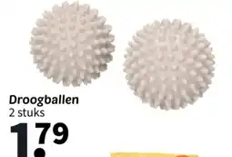 Wibra Droogballen aanbieding