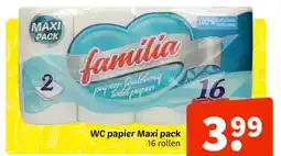 Wibra WC papier Maxi pack aanbieding
