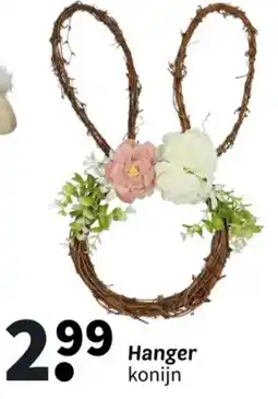 Wibra Hanger konijn aanbieding