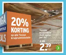 GAMMA Op Alle tonzon kruipruimteisolatie aanbieding