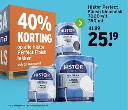 GAMMA Op Alle Histor Perfect Finish lakken aanbieding