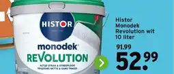 GAMMA Histor Monodek Revolution wit aanbieding