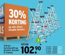 GAMMA Altrex huishoudtrap Double Decker aanbieding