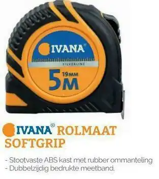 Ivana Rolmaat Softgrip 19 mm 5 m aanbieding