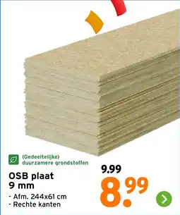 GAMMA OSB plaat aanbieding
