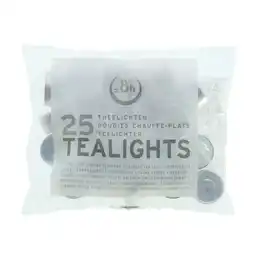 Marskramer Theelichten 8 uur 25 stuks aanbieding