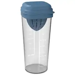 Marskramer Shaker met pers 1 L LOFT horizon blauw aanbieding