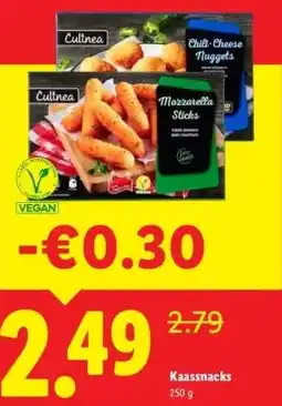 Lidl Kaassnacks aanbieding
