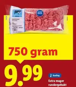 Lidl Extra mager rundergehakt aanbieding