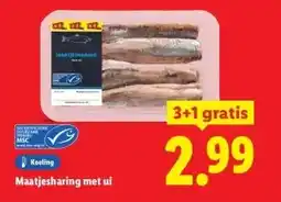 Lidl Maatjesharing met ui aanbieding