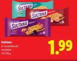 Lidl Sultana aanbieding